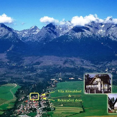 Panzió Altwaldorf Vysoke Tatry Stará Lesná